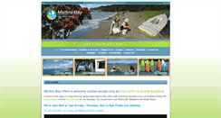 Desktop Screenshot of martinsbayholidaypark.co.nz